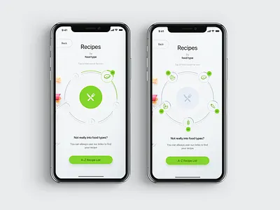 FR_2115_05 app clean food food app ios ios app design minimal ui ux