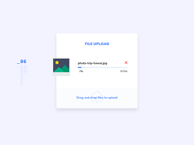 Daily UI #086 - Progress Bar 086 86 dailyui progress bar ui