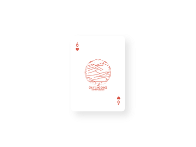 Great Sand Dunes Vintage Card Design