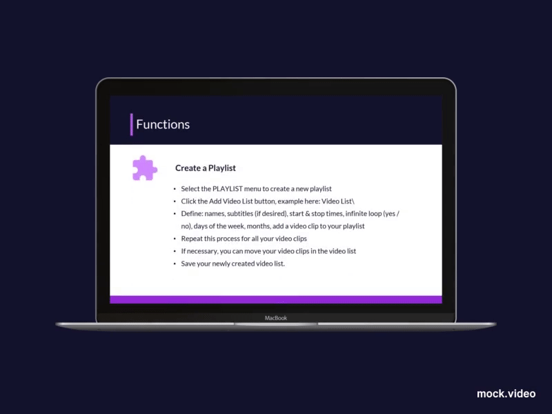 Streaming Scheduler - PowerPoint Presentation animation design flat minimal powerpoint powerpoint design ppt vector