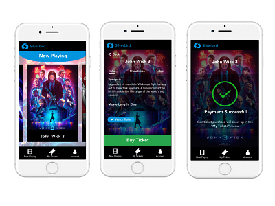 Silverbird Movie Ticket App Concept app ghana mobile app movie ticket ui