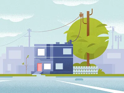 Hideout architechture home house illustration illustrator san francisco vector