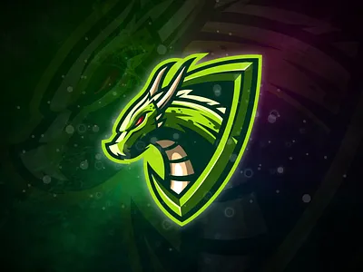 Dragon angry badge brand character dragon e sport e sports esport esports gaming logo logo esport mascot shield sport