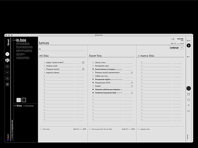 mail web app branding clean design identity illustrator minimal sketch type typography ui ux web website