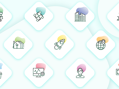 Icon Set - ABD Architects - Icon Design brand design figma graphic design graphic designer icon illustration interaction interface interface design logo mobile ui ux uxui design vector web web design web designer web site