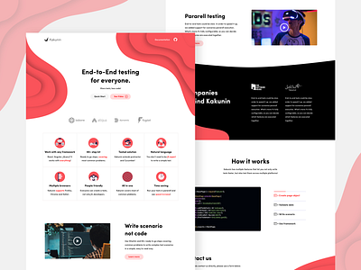 Kakunin Landing Page kakunin landing page tsh web