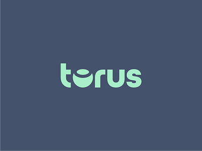 Torus Capital wordmark brand brand identity branding dark blue design green tech logo mint green sustainable technology venture capital