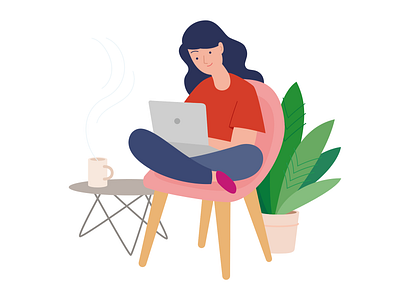 Vector illustration for promo site design illustration promo site vector web web design