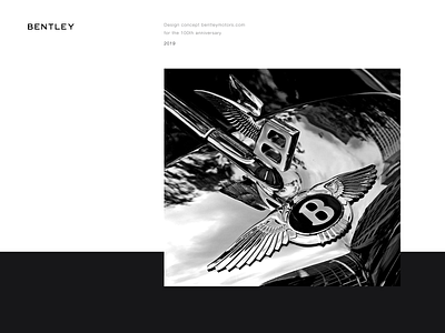 BENTLEY. 100 EXTRAORDINARY YEARS animation bentley car design dribbble figma interace melart photoshop trend typography ui uidesign uidesigner uitrends user interface design user interface designer ux web webdesign