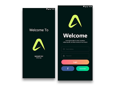 Aphriell art animation app brand branding character design flat gallery gallery art icon identity ios landing page logo minimal mobile app mobile app design ui ux website