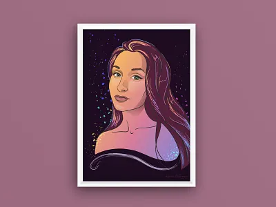 Girl illustration atmosphere charachter design character decoration design fashion fashion art girl girl illustration illustration illustrator model pink portrait red ui vector woman