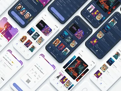 CineBox Movie App UI KIT app cinema movie movies ui ui guide ui pack uikit uiuxdesign ux