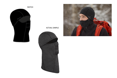 Terramar Balaclava Design accessory design athletic apparel fashion fashion art fashion design headwear
