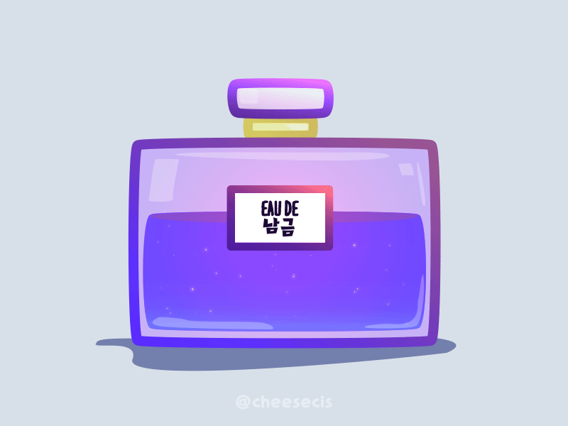 Eau De 남금 2d animation after affects animation eau de pefume illustration motion animation motion design perfume perfume bottle vector animation