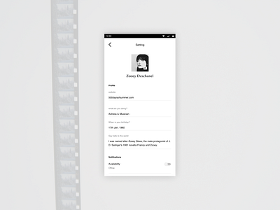 Daily UI #007 Settings challenge dailyui dailyui 007 design figmadesign settings ui