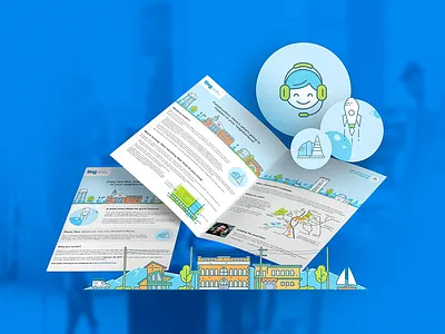 Ting blue brand brand design communications print design tech telecom wireless