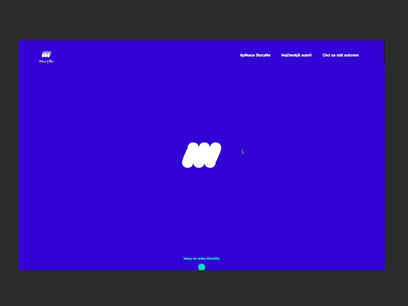 Storyme.app Homepage animation app branding clean design flat icon identity ios layout logo minimal minimalism mobile typography ui ux vector web website