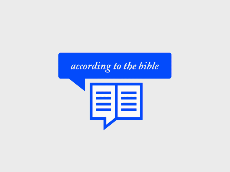 According to the Bible | Motion Graphic after effects bible branding church graphic design illustration illustrator mograph motion graphic