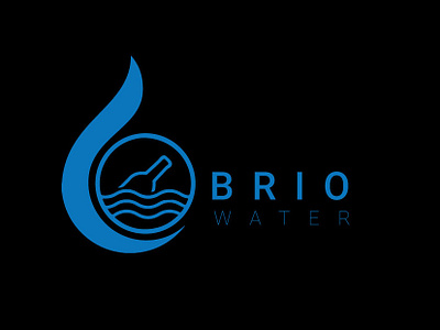 Water bottle company logo app branding creative logo flat icon identity ios lettering logo logo design logotype minimal mobile ui ux water water bottle water color web website