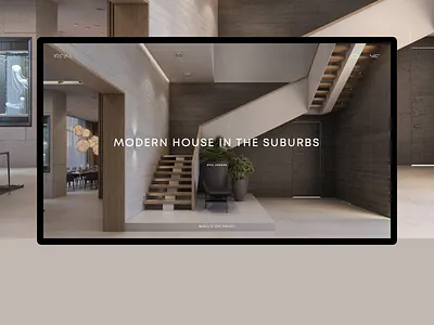 IQOSA — Home Page achitecture black clean creative desktop grid home page design interior minimal photo slider studio typography ui uiux ux web