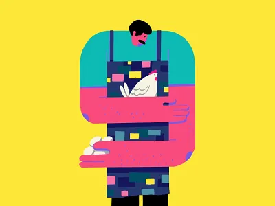 N I N E - H E N 36daysoftype 9 art design hen hiwow illustration nine typography