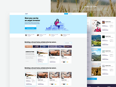 Investor design ui web