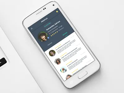 Profile Interface app design application dribbble mobile app mockup sketch ui ux ux design
