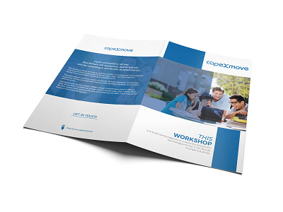 Capex Move Brochure Design advertise advertisement branding brochure brochure design brochure layout brochure mockup brochure template design illustration typography