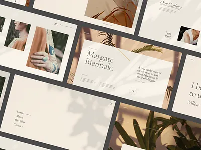 Ombra UI Kit card creative market influencer logo splash template ui8 web