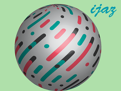 3d circle design illustration vector