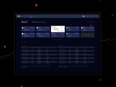 Finest multi-cryptocurrencies wallet - MTBIT application coin coins crypto dashboard crypto exchange cryptocrypto currency dashboard dashboard ui design exchange interface page rates ui user user inteface wallet wallet app web