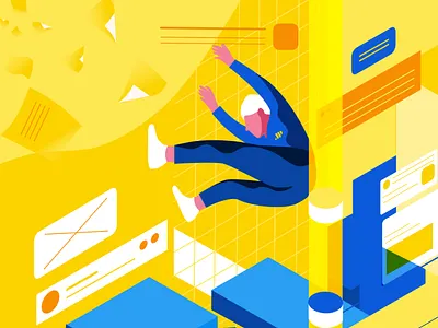 Outer Space - Illustration #3 design exploration flat design illustration vector