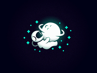 Astronaut astro astroboy astronaut baby cosmic cosmo cosmos kid logo orbit orbital planet saturn space star