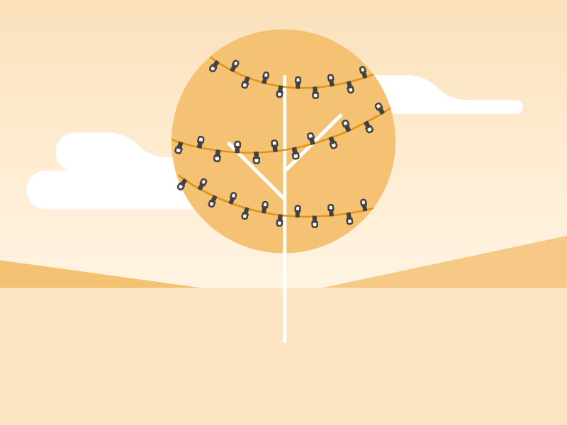 Luminal Park - Outdoor light chains options design flat home icon set iconography illustration illustrator illustrazione illustrazioni light light chains lighting luci luminal park nature outdoor outline vector vector art vector illustration