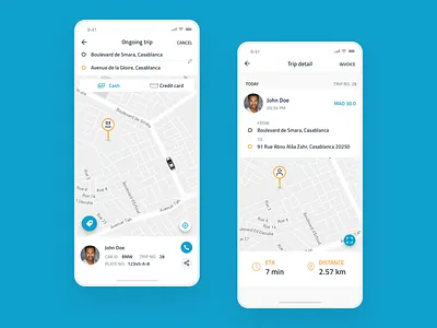 Taxi app design app app design blue booking cab cab booking chauffeur flat minimalist simple taxi taxi app transportation user info user interaction user interface uxui vtc