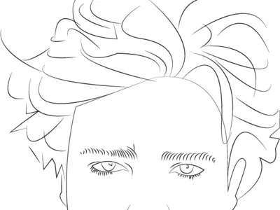 Line Art digital art illustration line art