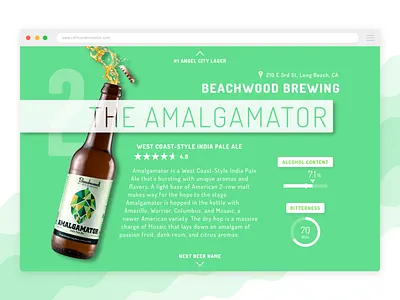 Craft Beer Delivery Service (2 of 3) beer craft craft beer design entrepreneurship information design subscription box ui ux ux ui web