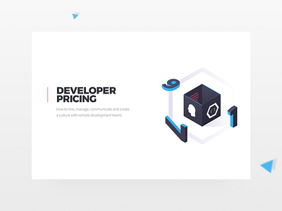 X Team Banner banner developer illustration pricing web