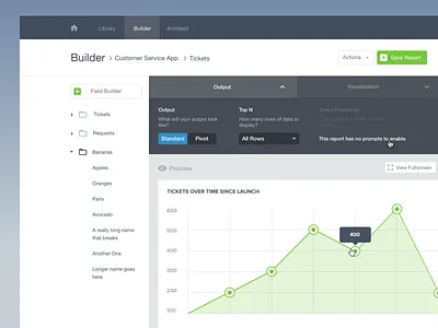 Chart Builder builder chart charts dashboard data visualization