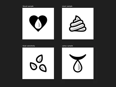 Lab Icons app blood health icons poo