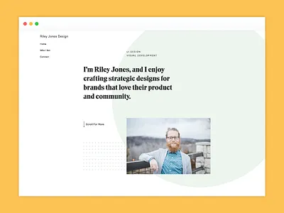 Portfolio Redesign clean contemporary design green layout minimal portfolio simple typography ui ui design unique web design white whitespace yellow