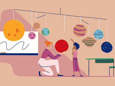 Early Childhood Education animation animation art character art design editorial art editorial illustration illustration