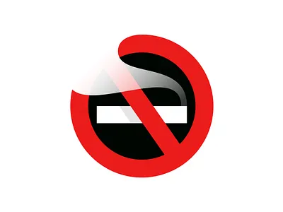 No Smoking bregvadze cigarette gio giorgi icon logo mark negative space no smoking pictogram sign smoke symbol