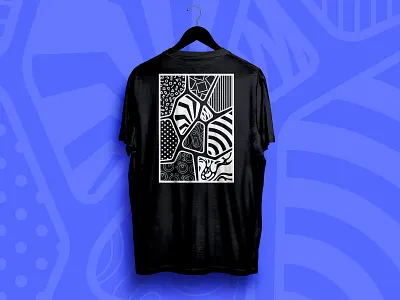 Algolia San Francisco Office Shirt algolia blue branding design illustration illustrator logo vector white