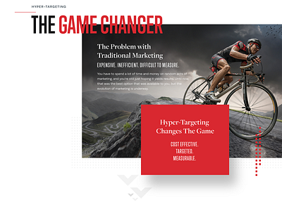 Section Landing Page Design art direction case study design web