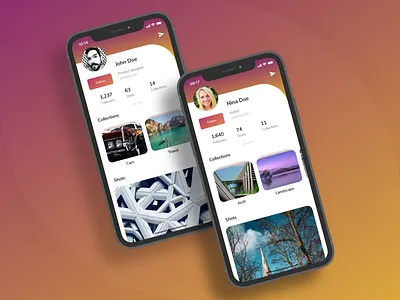 User Profile dailyui productdesign ui ux