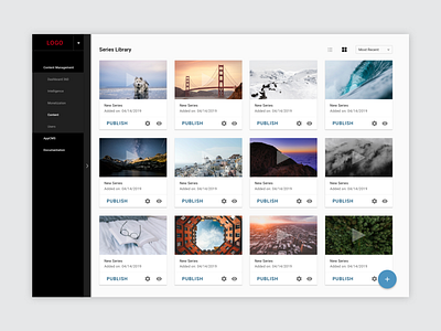 CMS Design cms cms development design ui ux video upload