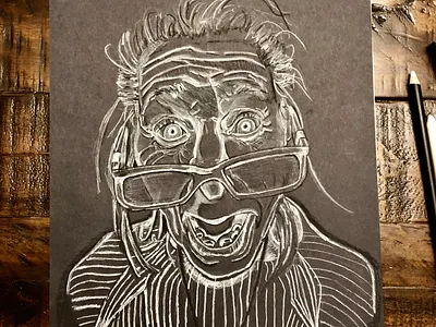 Almost Sane daily drawing daily sketch pencil drawing