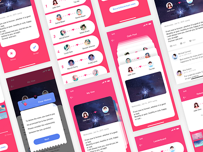 Vow Chain ui 卡片 界面 设计