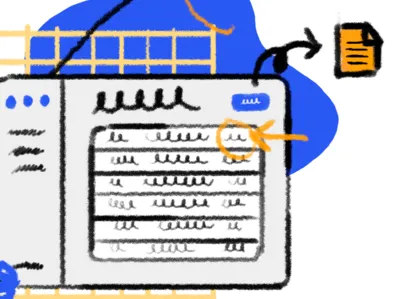 Interconnected connexion data illustration rebound